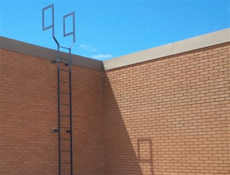 Fixed Access Ladder Installation for Routine Roof Access | Liftsafe ...