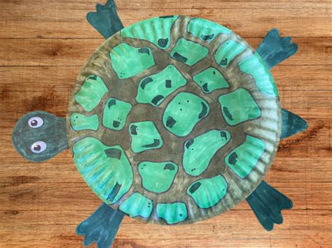 Easy Turtle Craft - Blue Eyed Mama | Family Recipes, Crafts ...