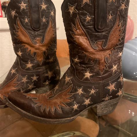 Old gringo star boots size 7.5 Goes for 600$ online - Depop