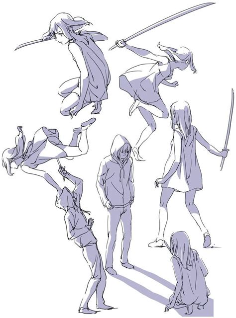 by Lafrenze Black on Drawing | Anime poses reference, Drawing ...