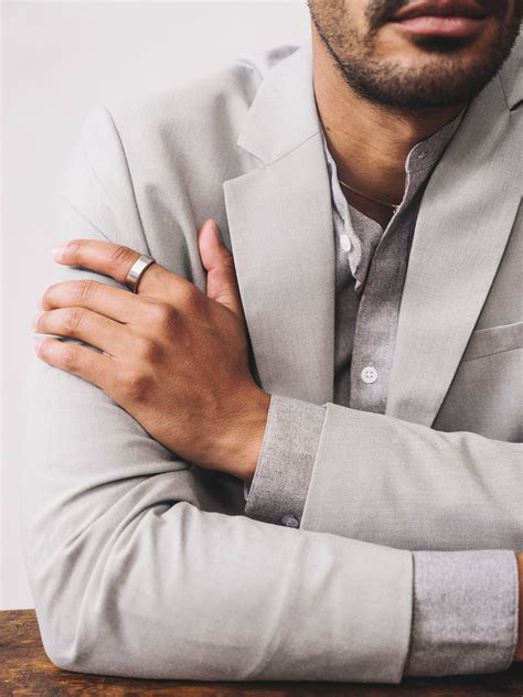 Oura Ring Gen3 – Horizon – Size Before You Buy – Size 9 – Silver
