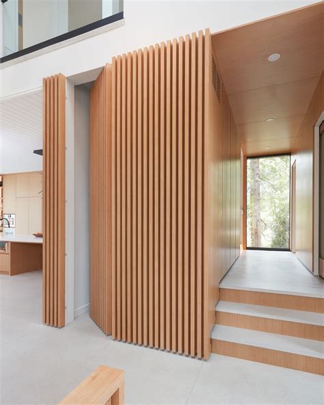 modern wood accent walls custom millwork designs chervin kitchen bath