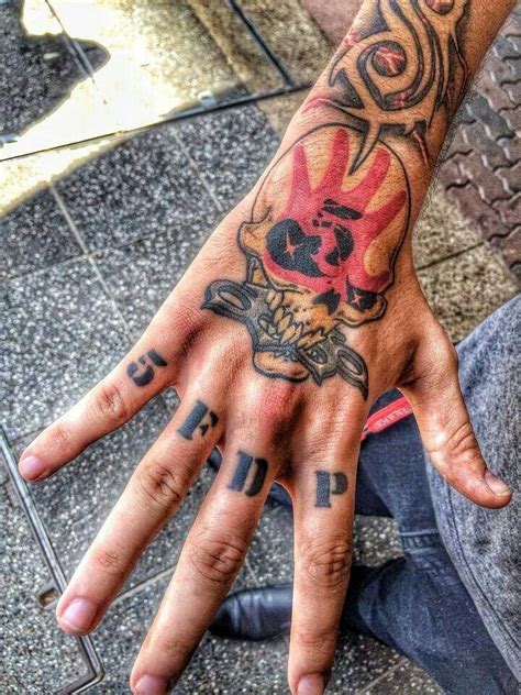 Five Finger Death Punch Tattoo - Printable Calendars AT A GLANCE