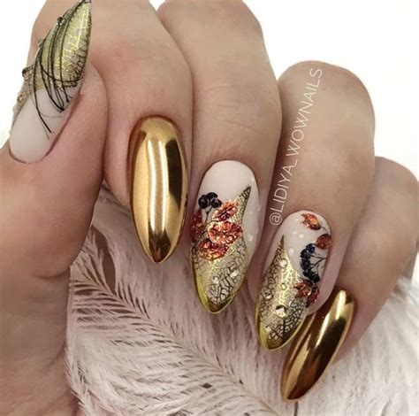 Новый nail-фаворит: розовое золото. Роскошные золотые ногти 2020-2021 ...