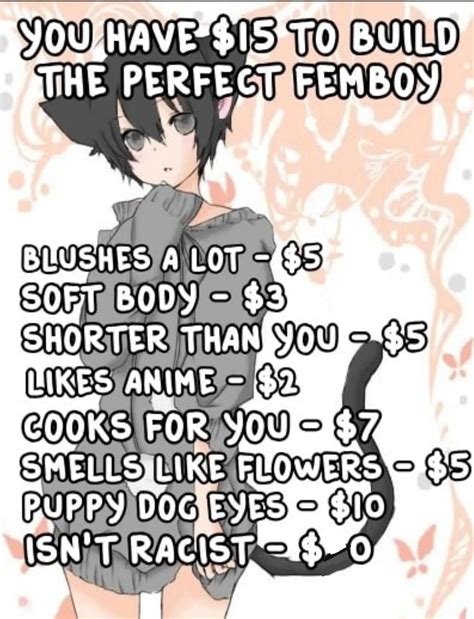 Build a femboy sponsored by your closet : r/femboymemes