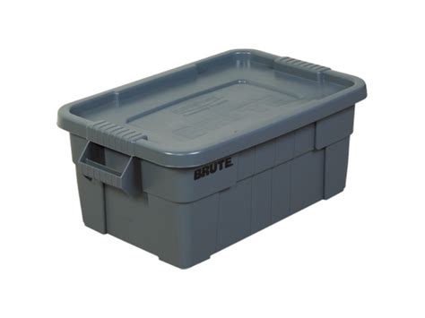 Brute® Plastic Totes with Lids | Plastic Totes | Plastic Storage ...