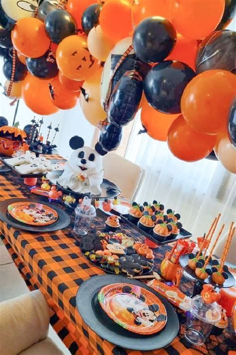 Mickey Mouse Halloween Halloween Party Ideas | Photo 2 of 26 ...