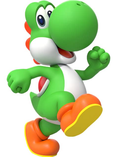 Yoshi Walking New Render by gabrielmarioandsonic on DeviantArt