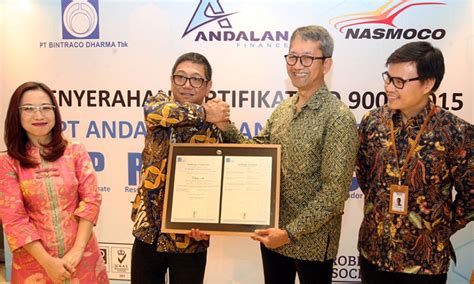 sertifikasi iso  andalan finance industrycoid