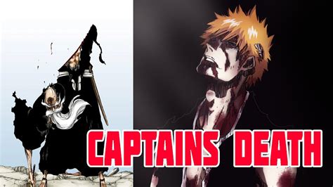 How Each Captain Dies in Bleach? - YouTube