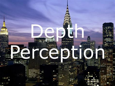 depth perception powerpoint    id