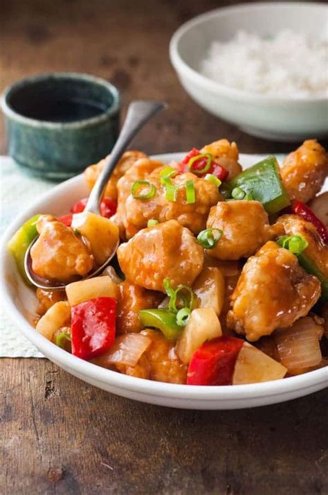 Baked Sweet and Sour Chicken - RecipeTin Eats