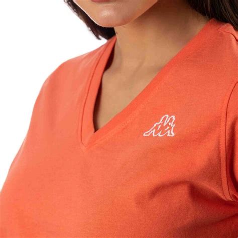 kappa logo cabou womens  shirt sportisimocom