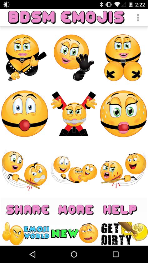 BDSM Emojis 1 by Empires Mobile - Adult App | Adult Emojis - Dirty