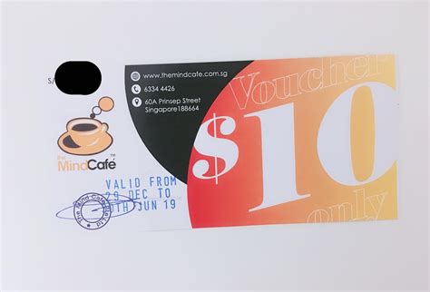 Mind Cafe Cash Voucher, Tickets & Vouchers, Vouchers on Carousell