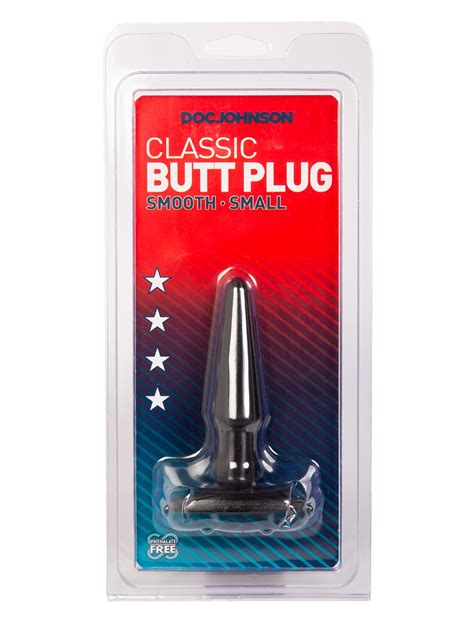 Small Butt Plug Black – Skin Two UK