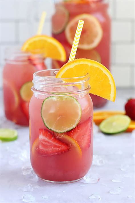 Fruit Punch Recipe (Non-Alcoholic) - One Sweet Appetite