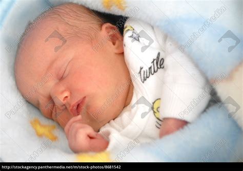 schlafendes Baby - Stock Photo - #8681542 | Bildagentur PantherMedia