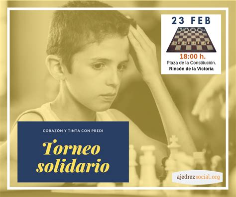Torneo solidario "El ajedrez de Predi" (23.02.19)