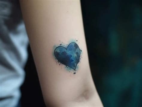 Blue Heart Tattoo Meaning & Symbolism (Passion)