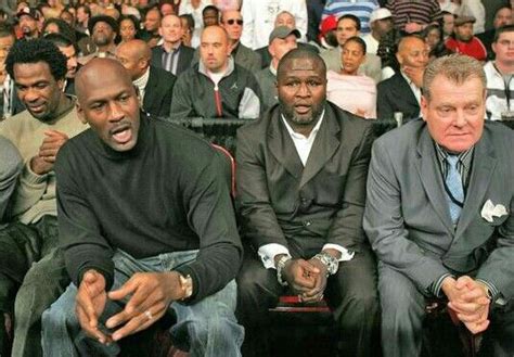 Charles Oakley, Michael Jordan, James Toney and Dan Goosen. | James ...