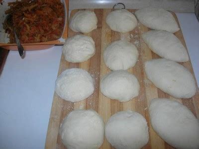 Жареные пирожки с капустой : Выпечка несладкая