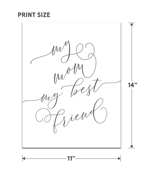 My Mom My Best Friend Mom Life Mother's Day New Mom | Etsy