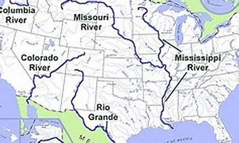 Major Rivers and Lakes in the United States | Small Online Class for ...