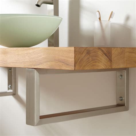 First Class Floating Vanity Brackets Shelf Bolts