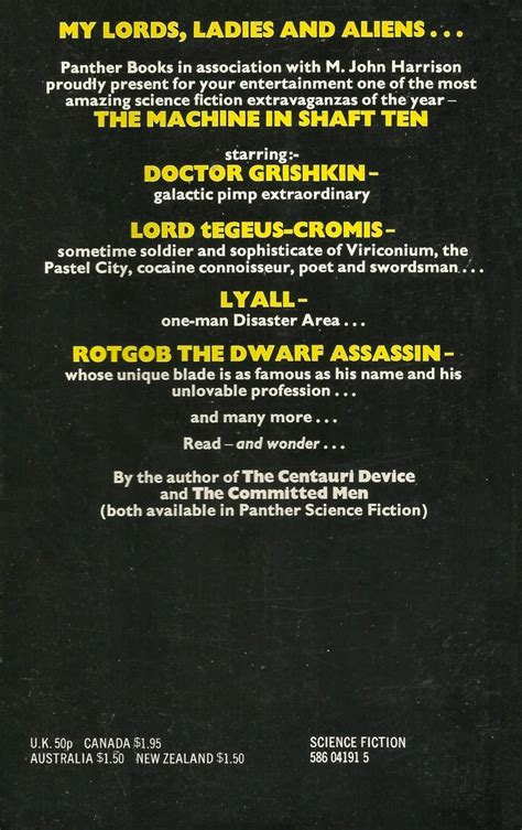 Vintage Treasures: The Machine in Shaft Ten by M. John Harrison – Black