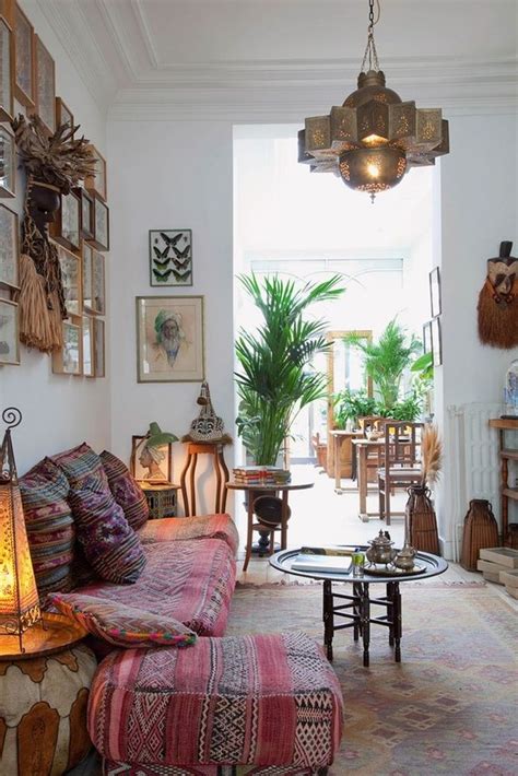 decorate  bohemian living room   easy steps