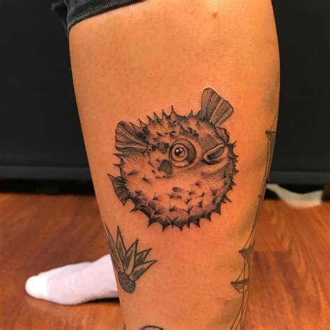 puffer fish tattoo designs - vanloonanimalhospital