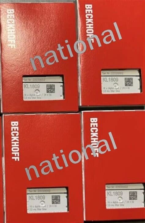 kl1809 BECKHOFF KL1809 PLC Module Brand New DHL Express shipping | eBay