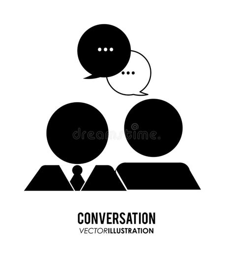 Conversation icons design stock vector. Illustration of talk - 63368799