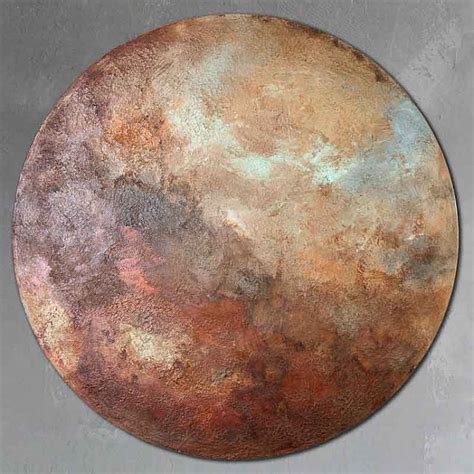 Картина маслом Mercury Round Painting, Barkov Andrey | Home Concept