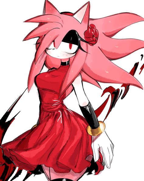 amy rose sonic drawn  usa danbooru