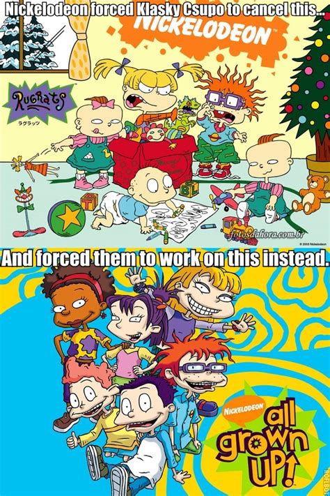 "Rugrats" was cancelled to produce more episodes of the forgettable ...