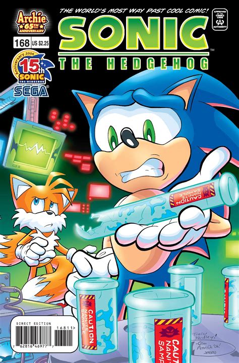 Archie Sonic the Hedgehog Issue 168 - Mobius Encyclopaedia - Sonic the