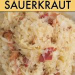 how to cook canned sauerkraut