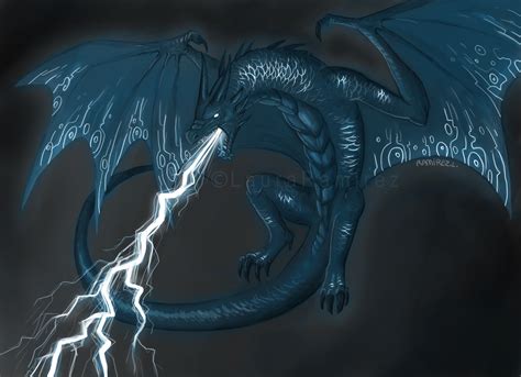 Electric Dragon by LauraRamirez on DeviantArt