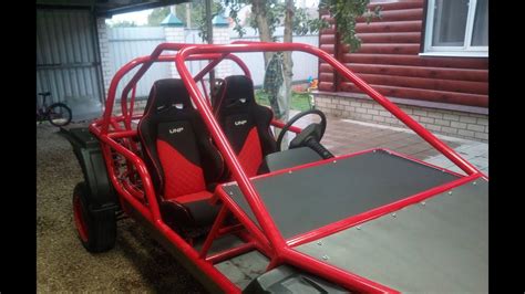 Как сделать багги. Своими руками. Сборка каркаса.Часть 2.Homemade buggy ...