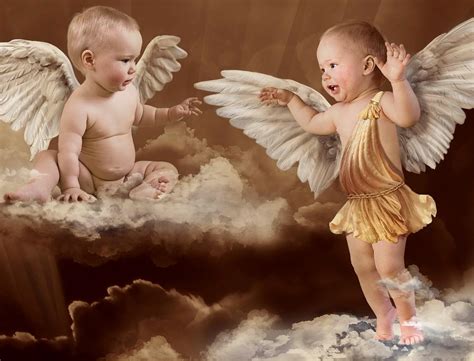 Baby Angel Painting