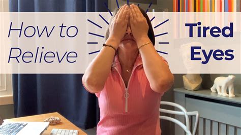 Quick & Easy Exercises to Relieve Tired Eyes | Yoga in the Boardroom ...