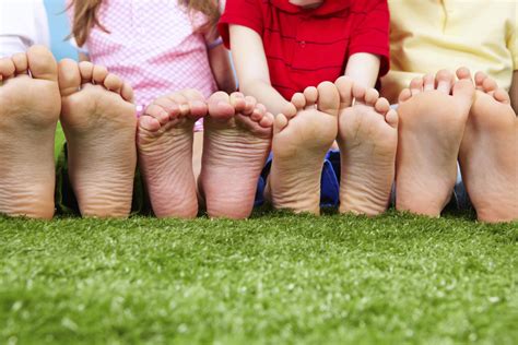 Kids Feet With Shoes