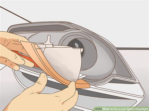 how to fix headlight