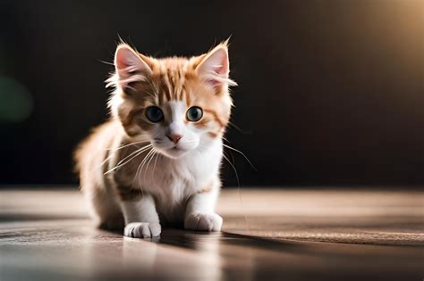 ai generated cat kitten royalty  stock illustration