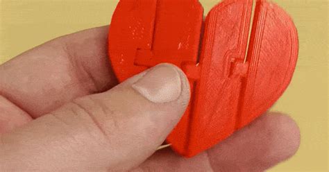 flexi heart  epiatarregad   stl model printablescom