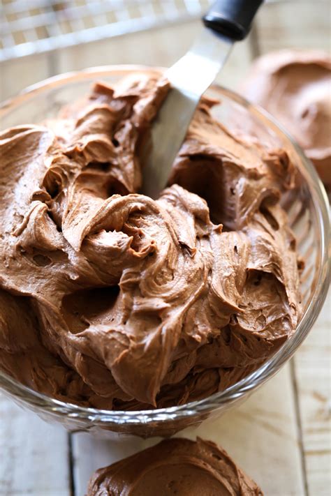 Perfect Chocolate Buttercream Frosting - Chef in Training