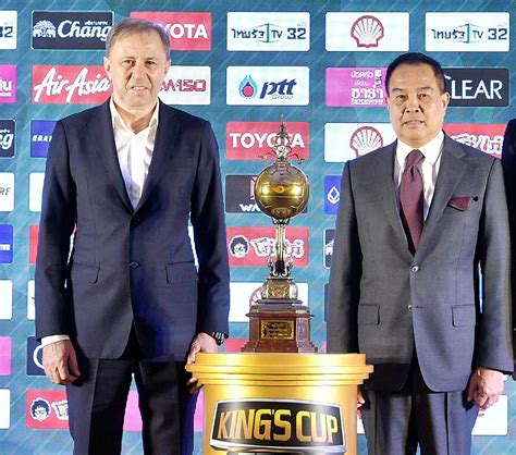 Thailand face fearsome EPL threesome in King's Cup