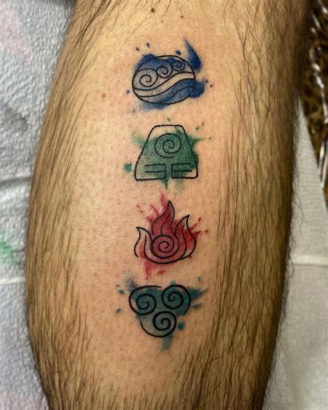 Avatar The Last Airbender Movie Aang Tattoos